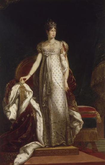 Francois Pascal Simon Gerard Portrait of Marie Louise of Austria Sweden oil painting art